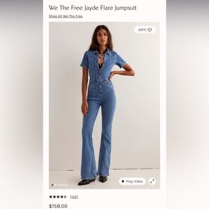 BRAND NEW FREE PEOPLE JUMPSUIT